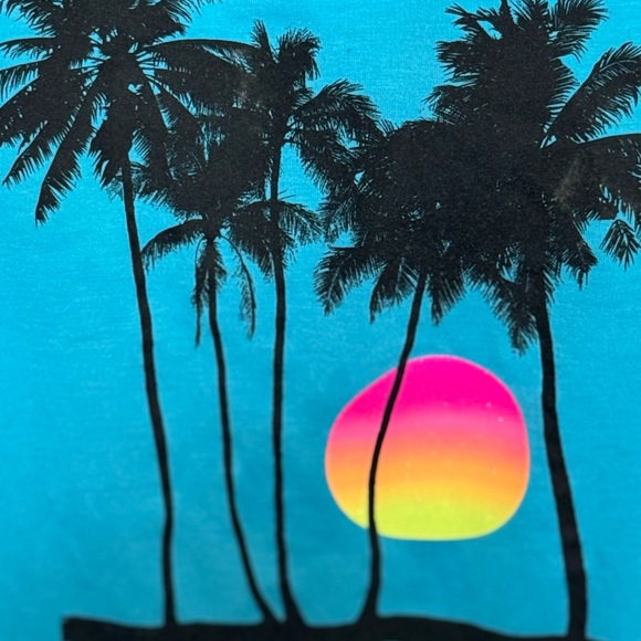 Justice Brand, Girl’s (Sz L, 12/14) Tropical Tank Top W/Bralette, Kid’s Clothing - Picture 8 of 13